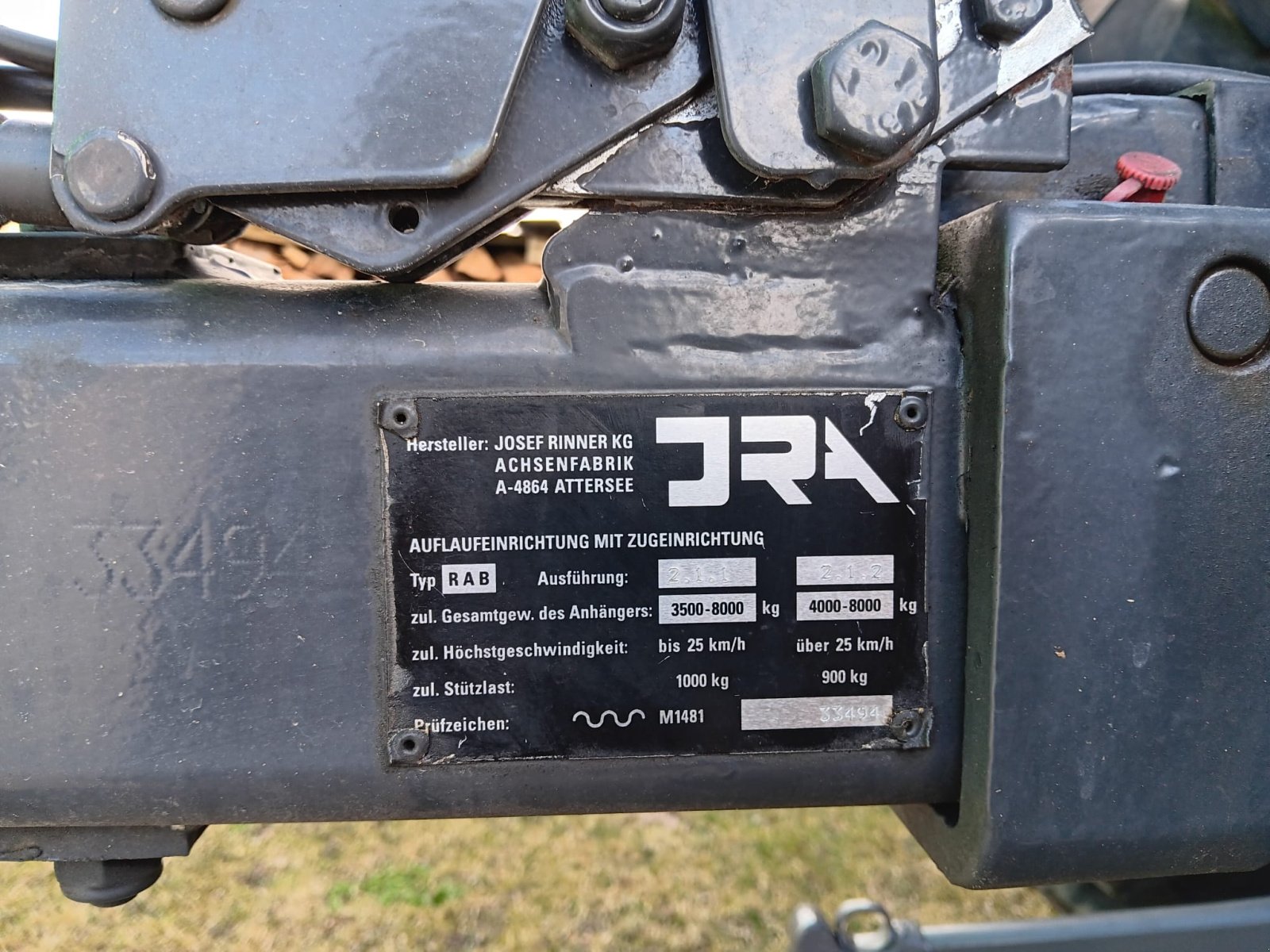 Kipper des Typs Reisch REDK 40, Gebrauchtmaschine in Osterhofen (Bild 14)
