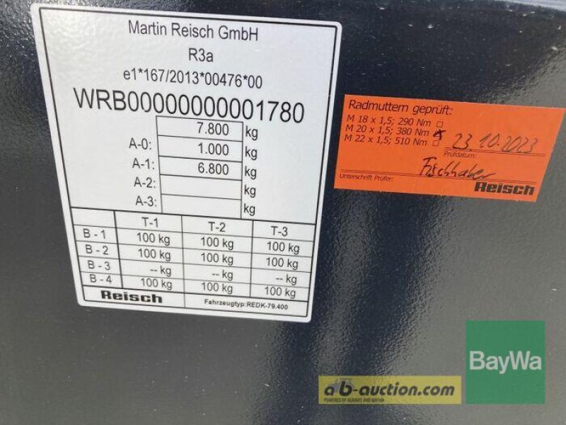 Kipper typu Reisch REDK-79.400, Gebrauchtmaschine v Bamberg (Obrázok 9)