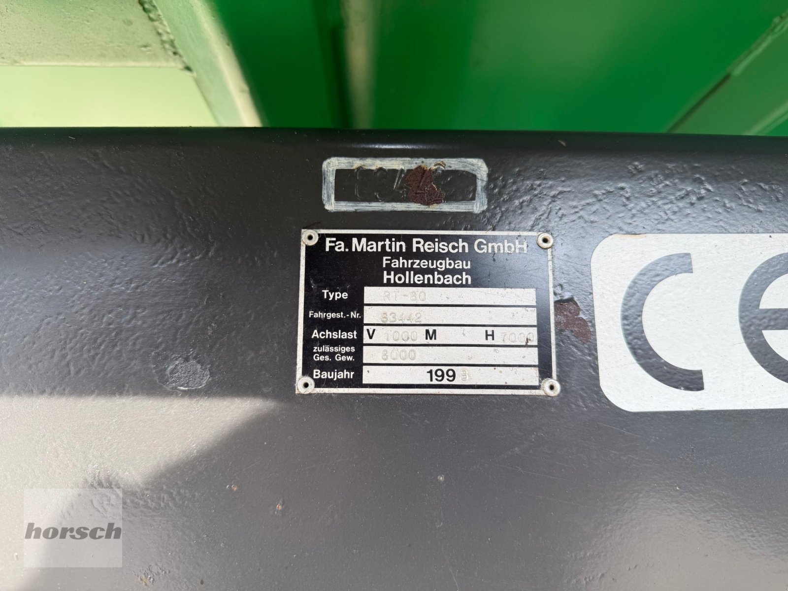 Kipper tipa Reisch RT - 80, Gebrauchtmaschine u Ingolstadt (Slika 3)