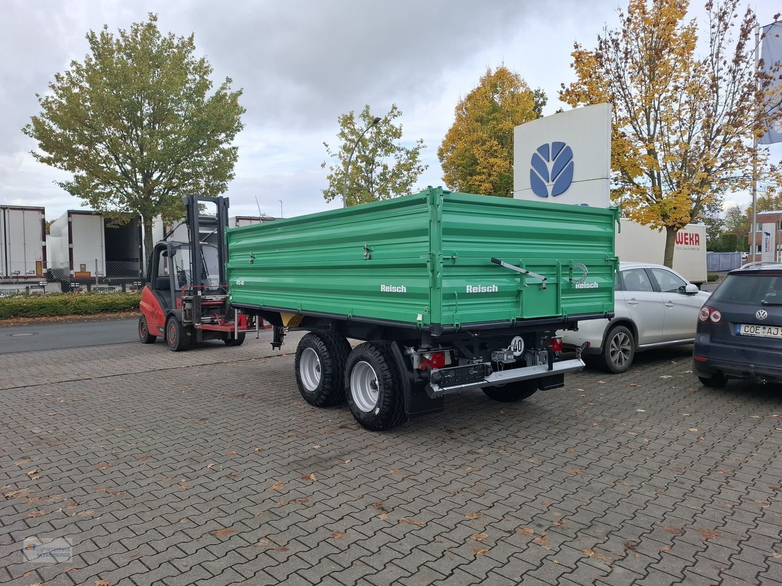 Kipper Türe ait Reisch RTD 80, Neumaschine içinde Altenberge (resim 10)