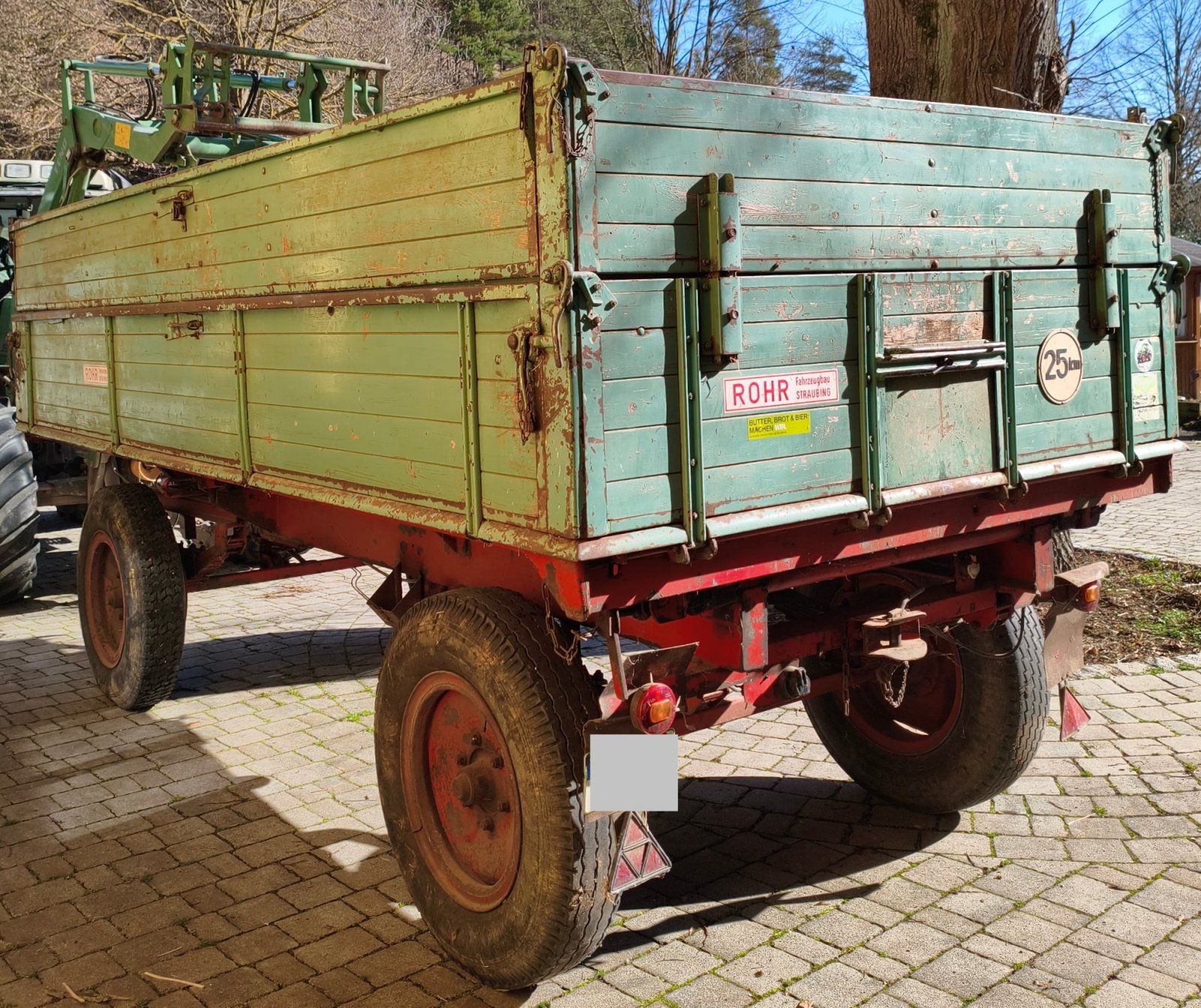 Kipper del tipo Rohr Dreiseitenkipper DK80, Gebrauchtmaschine en Pettendorf (Imagen 1)