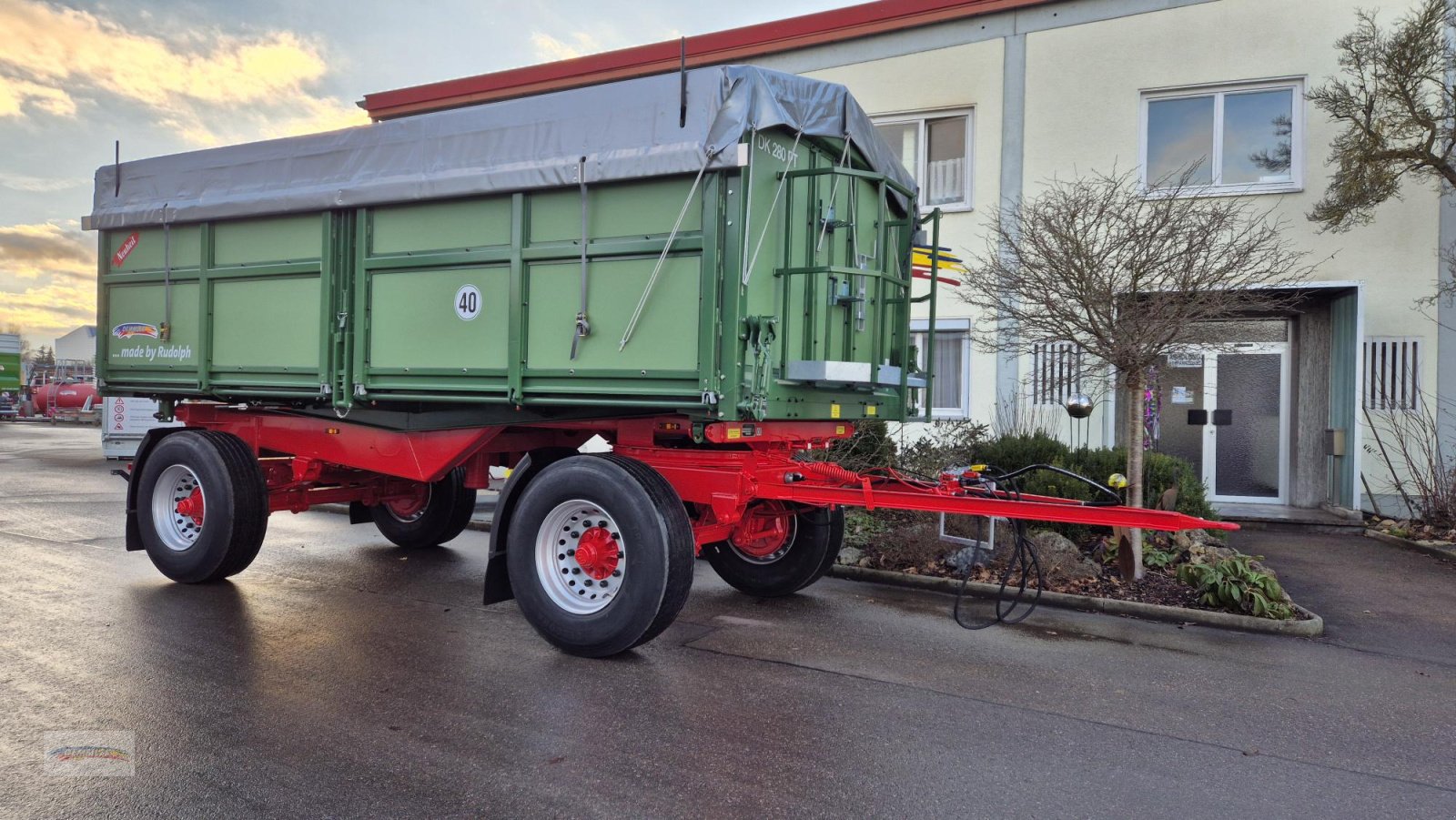 Kipper του τύπου Rudolph DK 280 PT, Neumaschine σε Wertingen-Geratshofen (Φωτογραφία 1)