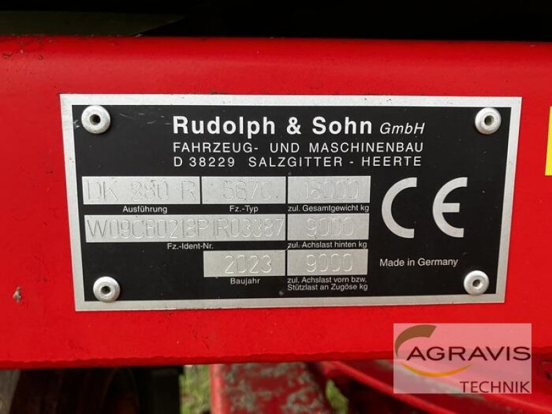 Kipper van het type Rudolph DK 280R 18-60B, Gebrauchtmaschine in Nienburg (Foto 6)