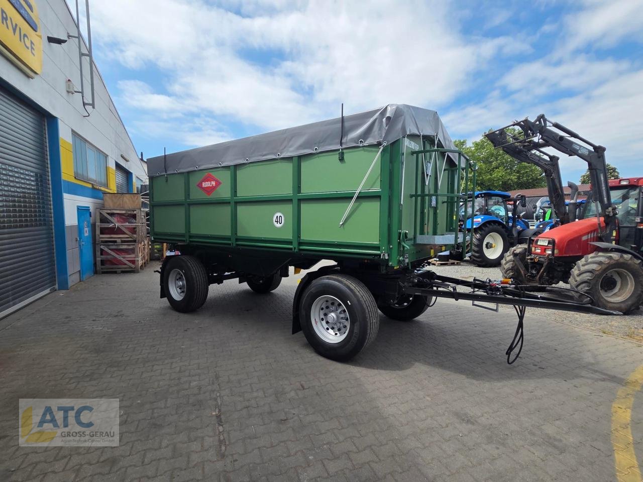 Kipper типа Rudolph DK280RP TYP 18-60B, Neumaschine в Groß-Gerau (Фотография 1)