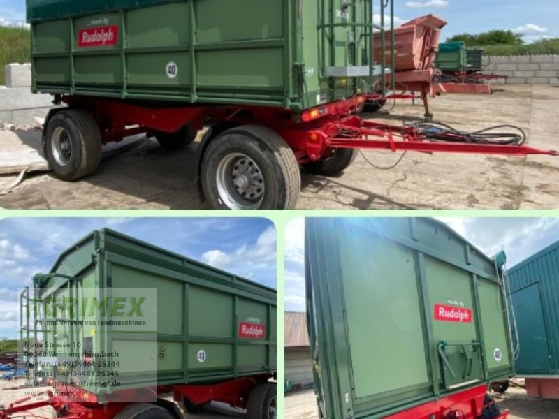 Kipper del tipo Rudolph RDK 280 R, Gebrauchtmaschine en Weißenschirmbach