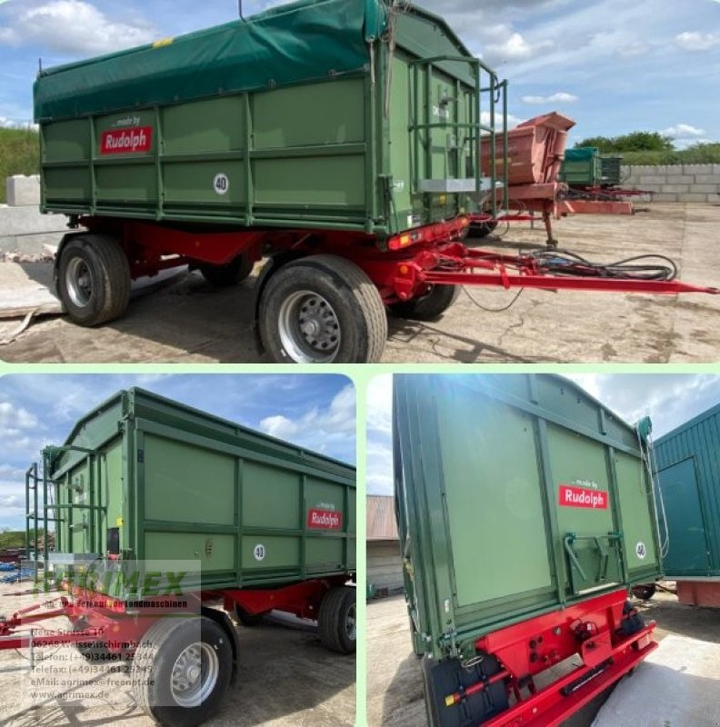 Kipper typu Rudolph RDK 280 R, Gebrauchtmaschine w Weißenschirmbach (Zdjęcie 1)