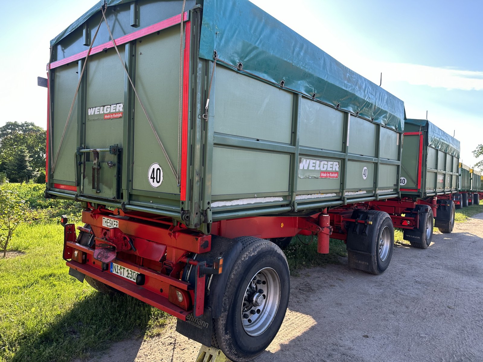 Kipper des Typs Rudolph Zug DK 280 W, Gebrauchtmaschine in Schweringen (Bild 7)