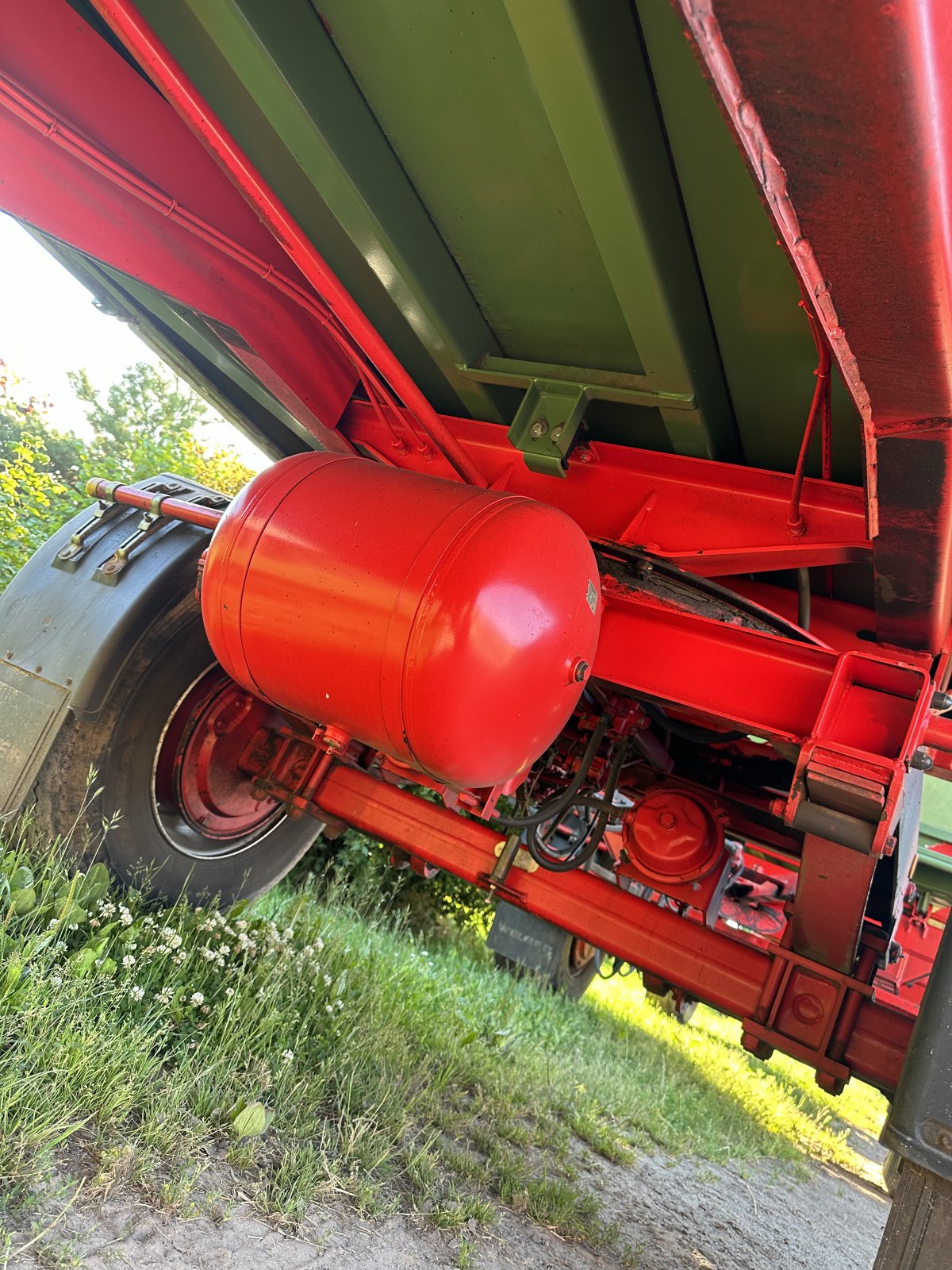 Kipper des Typs Rudolph Zug DK 280 W, Gebrauchtmaschine in Schweringen (Bild 9)