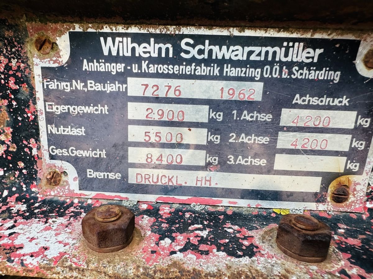 Kipper tip Schwarzmüller 2 achs Kipper, Gebrauchtmaschine in Hohenruppersdorf (Poză 10)