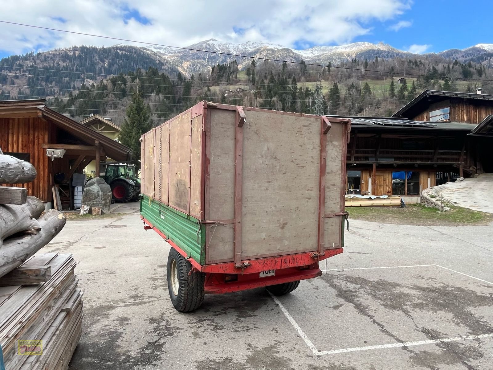 Kipper Türe ait Sonstige 3,4 x 1,6 m, Gebrauchtmaschine içinde Kötschach (resim 3)