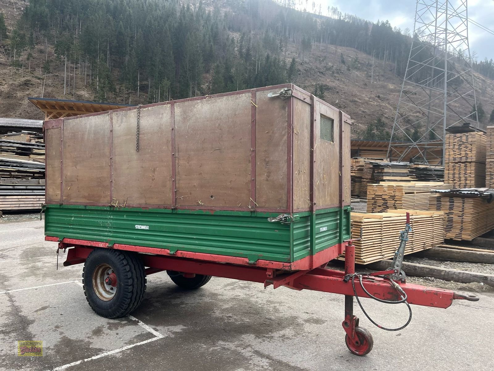 Kipper Türe ait Sonstige 3,4 x 1,6 m, Gebrauchtmaschine içinde Kötschach (resim 2)