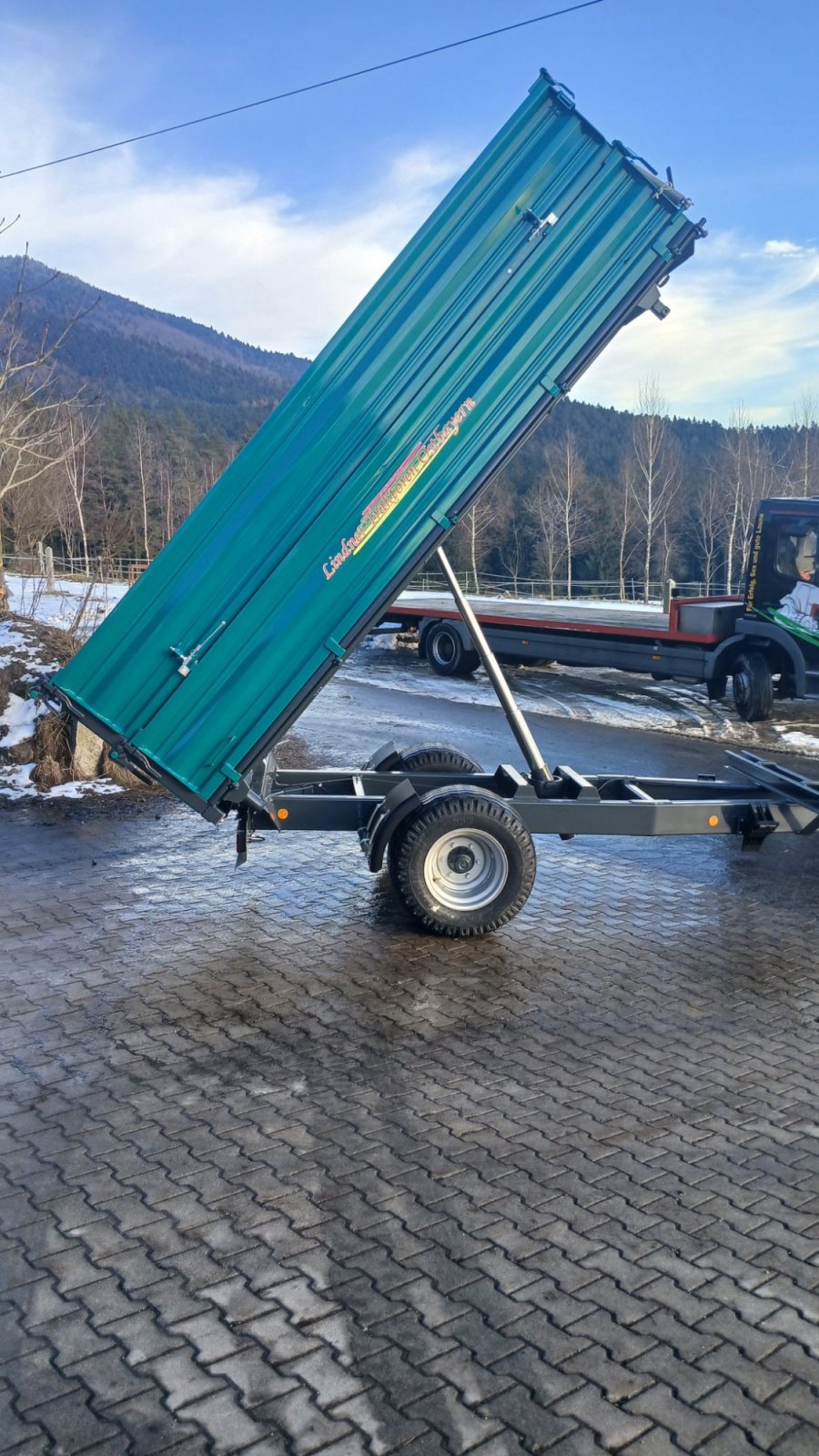 Kipper a típus Sonstige 3-Seitenkipper, Anhänger, Kipper, Dreiseitenkipper, Pühringer, Neumaschine ekkor: Bad Kötzting (Kép 15)