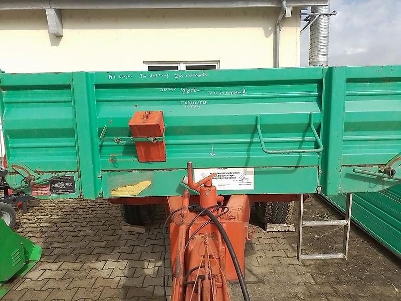 Kipper van het type Sonstige 8 t Tandem-Anhänger, Gebrauchtmaschine in Westerstetten - Hinterdenkental (Foto 2)