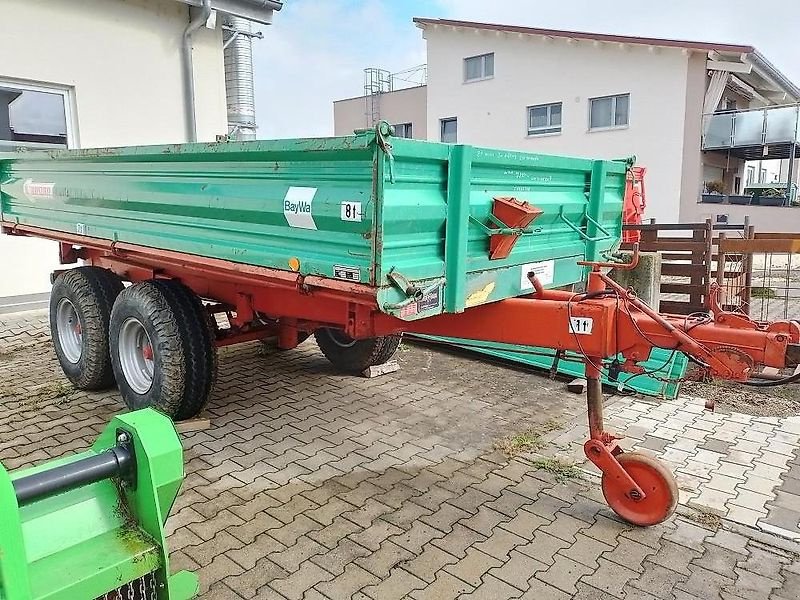 Kipper van het type Sonstige 8 t Tandem-Anhänger, Gebrauchtmaschine in Westerstetten - Hinterdenkental (Foto 1)