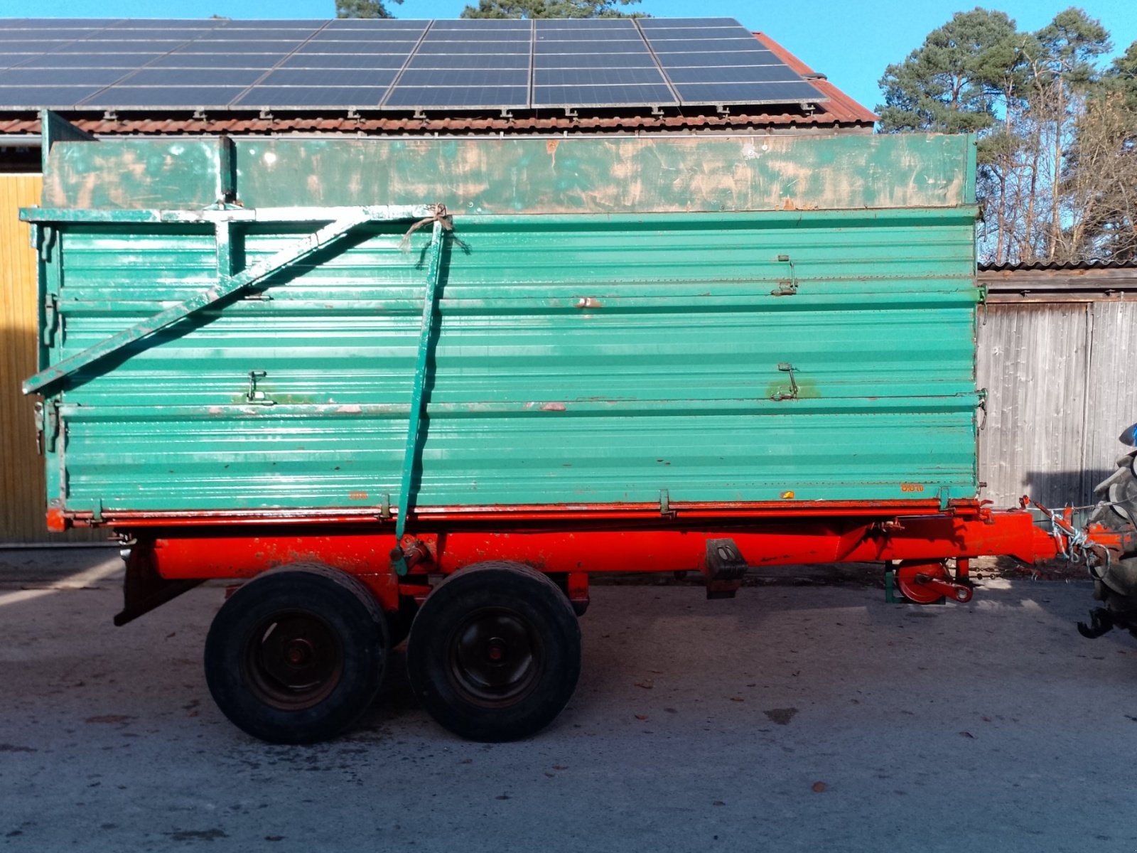 Kipper del tipo Sonstige 8 to Tandem, Gebrauchtmaschine en Lichtenau (Imagen 1)