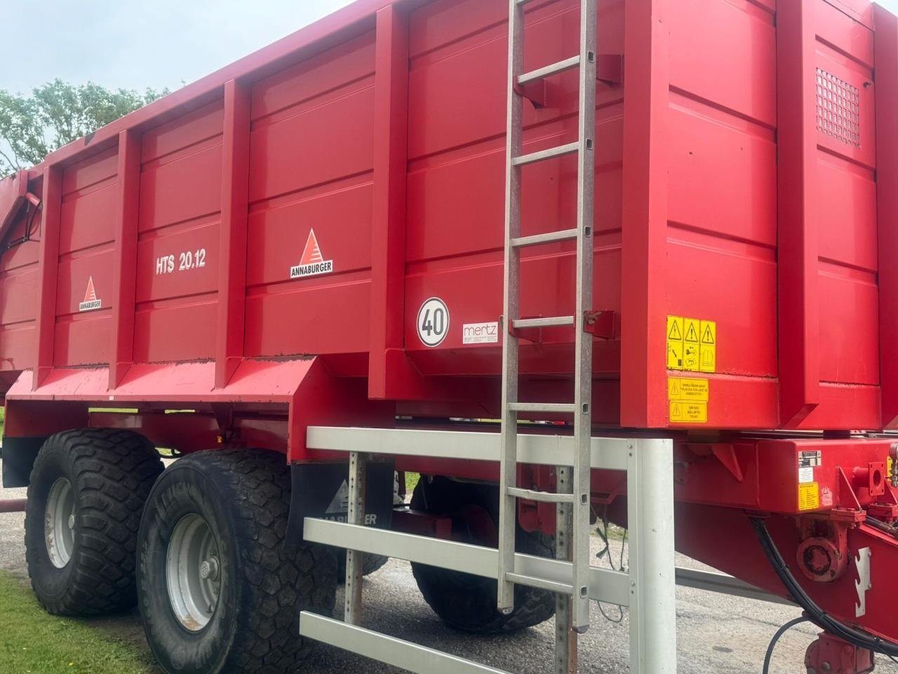 Kipper Türe ait Sonstige ANNEBURGER HTS20B.12, Gebrauchtmaschine içinde Saksøbing (resim 8)