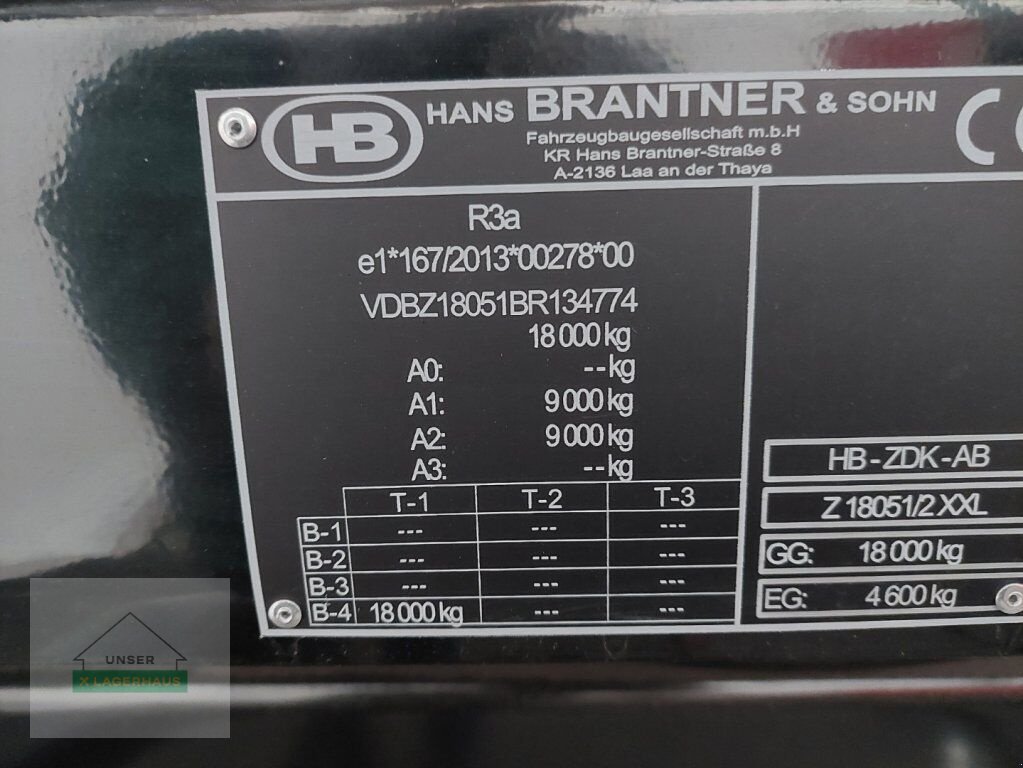 Kipper za tip Sonstige BRANTNER Z 18051, Neumaschine u Haag (Slika 4)