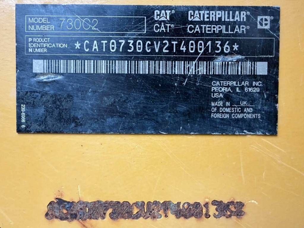 Kipper del tipo Sonstige Cat 730C2, Gebrauchtmaschine en Venlo (Imagen 9)