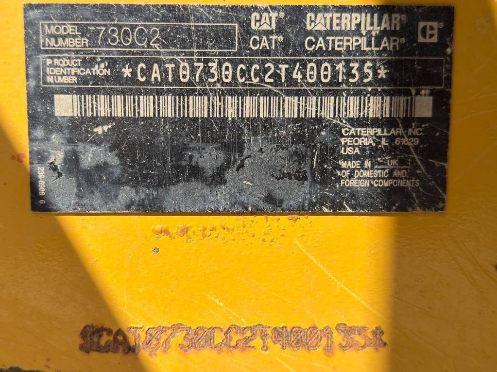 Kipper типа Sonstige Cat 730C2, Gebrauchtmaschine в Venlo (Фотография 10)