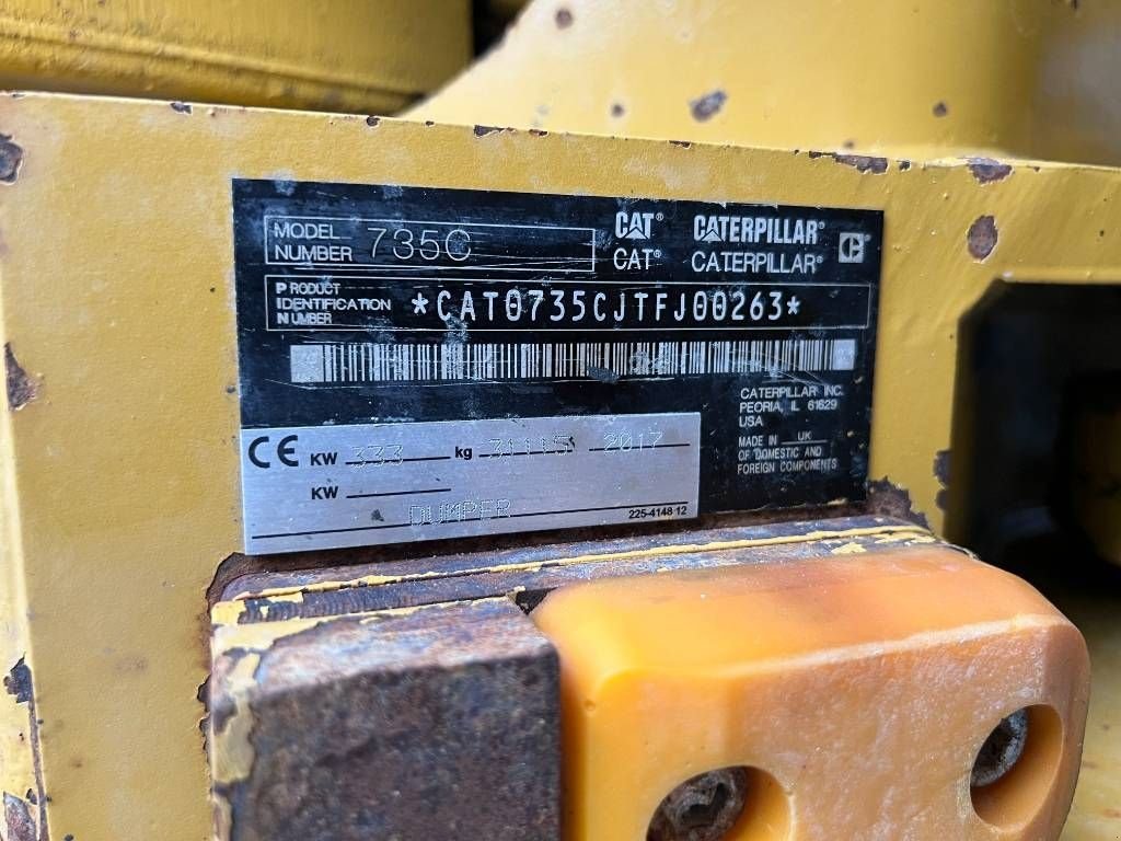 Kipper des Typs Sonstige Cat 735C, Gebrauchtmaschine in Venlo (Bild 8)