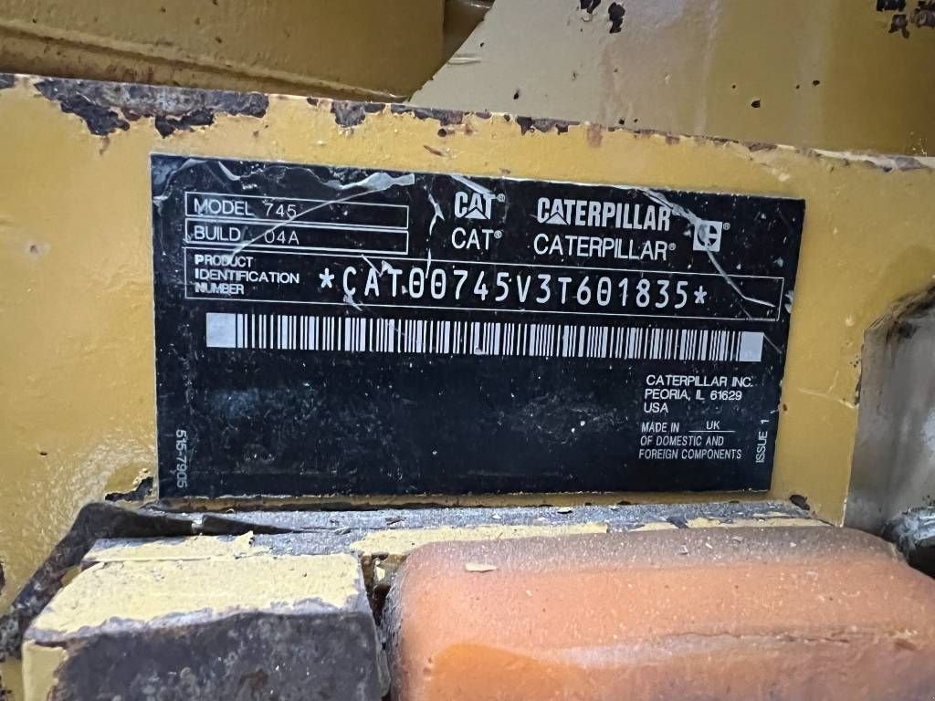 Kipper za tip Sonstige Cat 745 04A, Gebrauchtmaschine u Venlo (Slika 10)