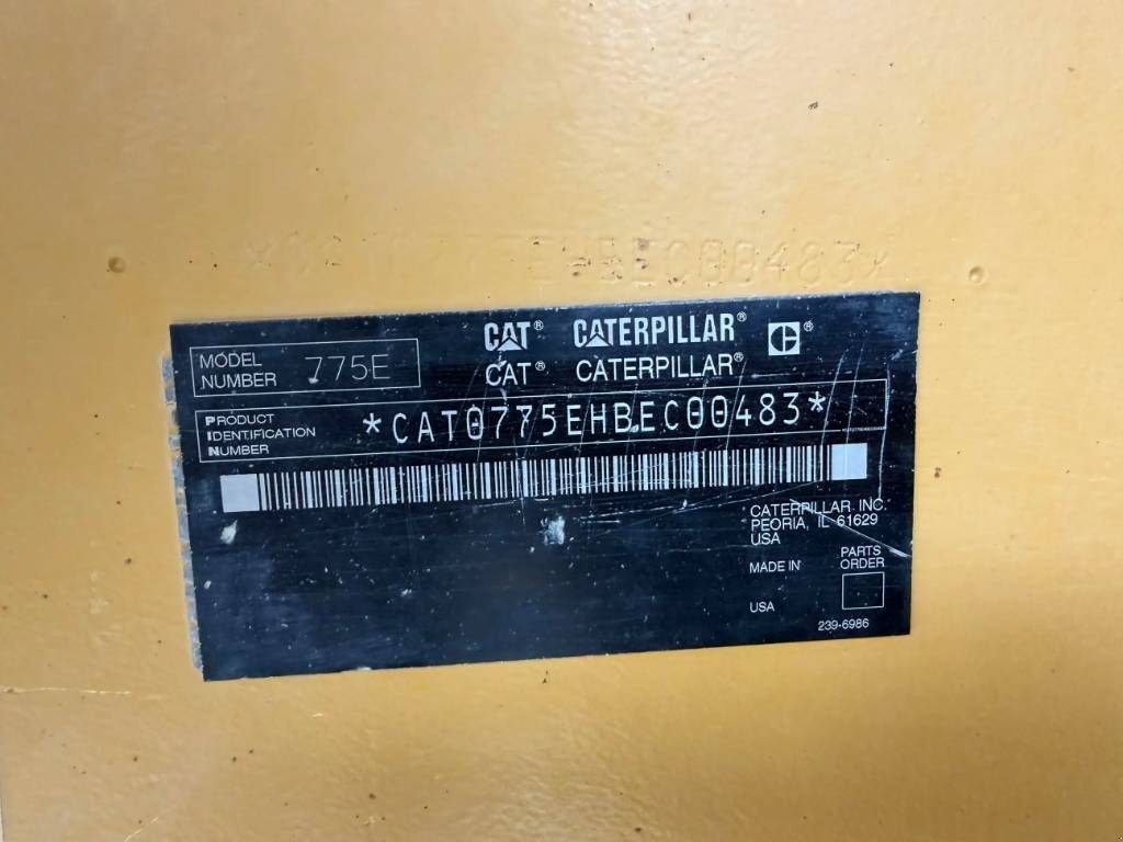 Kipper tipa Sonstige Cat 775E, Gebrauchtmaschine u Venlo (Slika 9)