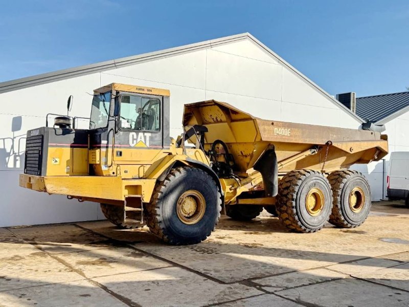 Kipper от тип Sonstige Cat D400E - German Machine / Body Heating, Gebrauchtmaschine в Veldhoven