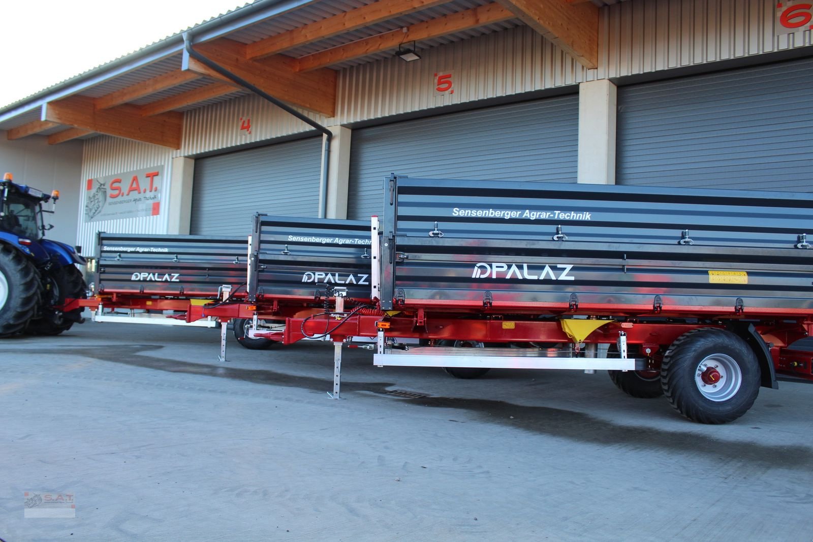 Kipper of the type Sonstige Einachskipper - Dreiseitenkipper 8,5 Tonnen, Neumaschine in Eberschwang (Picture 8)