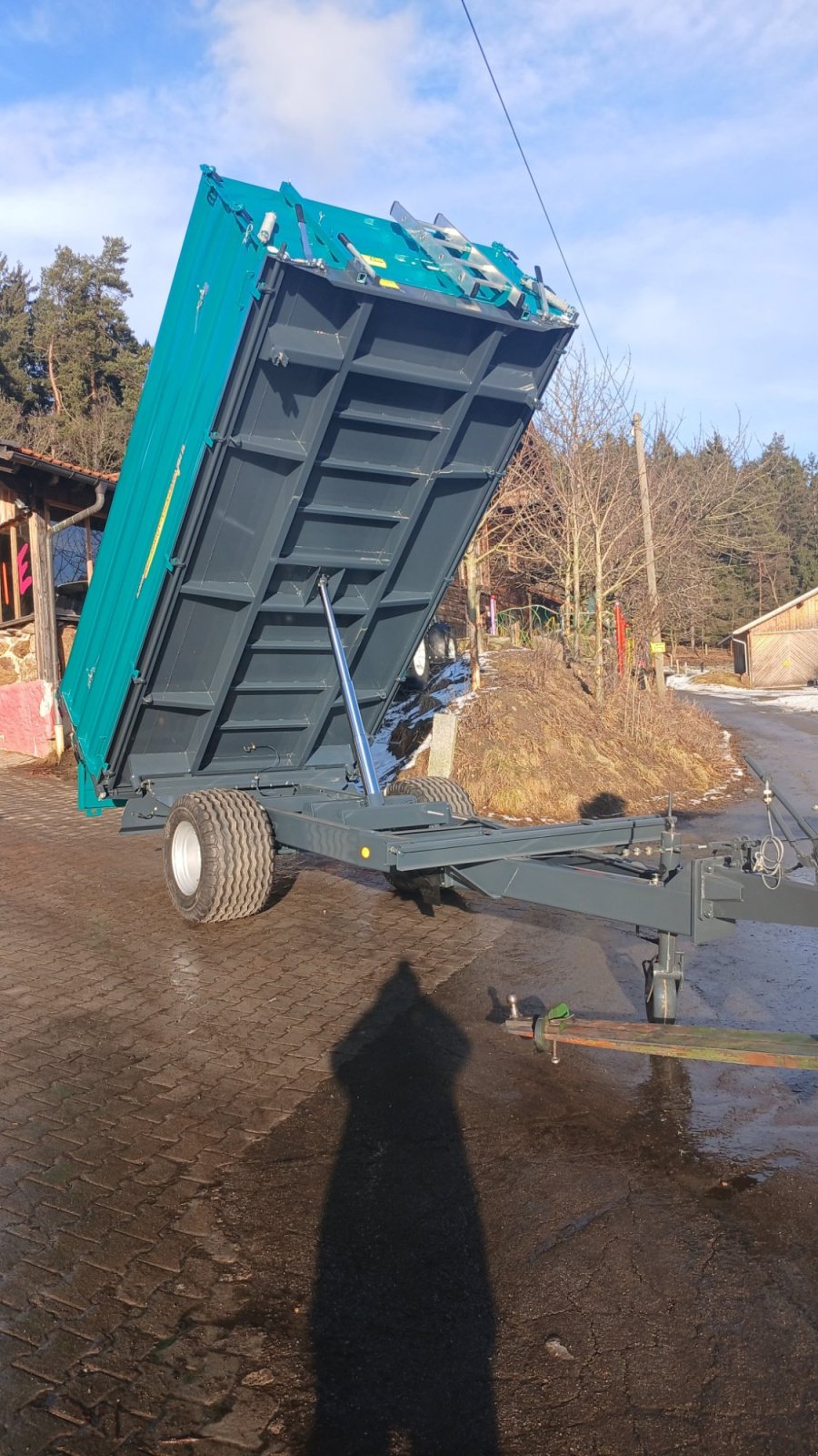 Kipper van het type Sonstige Kipper, Anhänger, Dreiseitenkipper, Neumaschine in Bad Kötzting (Foto 15)