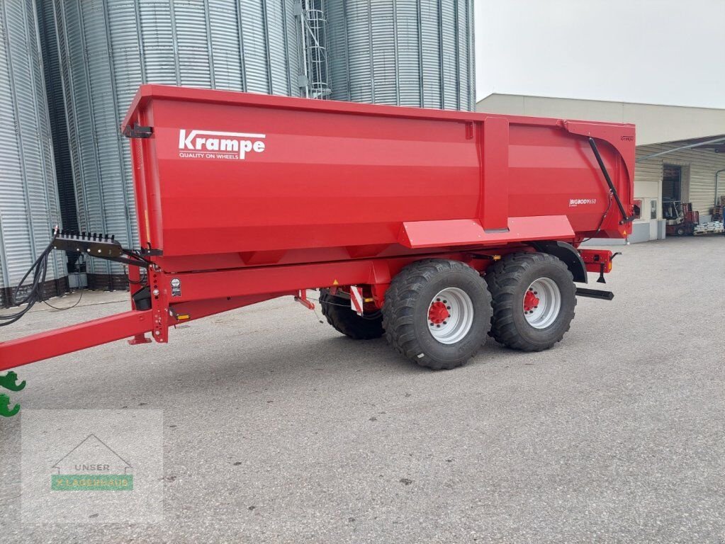 Kipper Türe ait Sonstige KRAMPE Tandem Wannenkipper BigBody 650 Carrier, Neumaschine içinde Haag (resim 1)