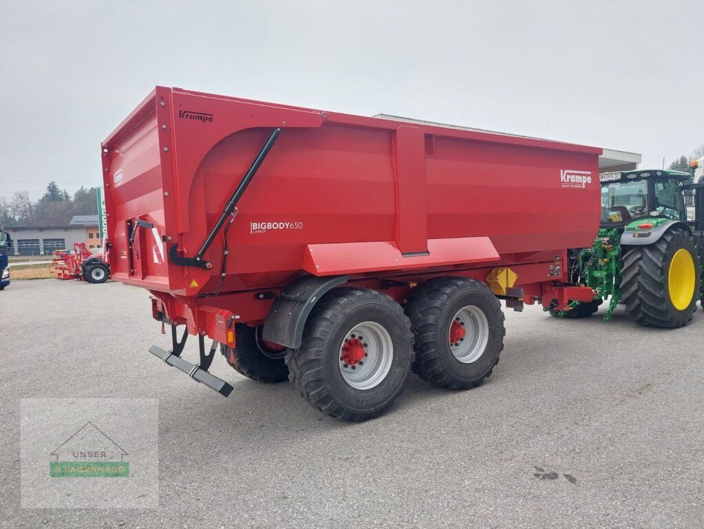 Kipper Türe ait Sonstige KRAMPE Tandem Wannenkipper BigBody 650 Carrier, Neumaschine içinde Haag (resim 8)