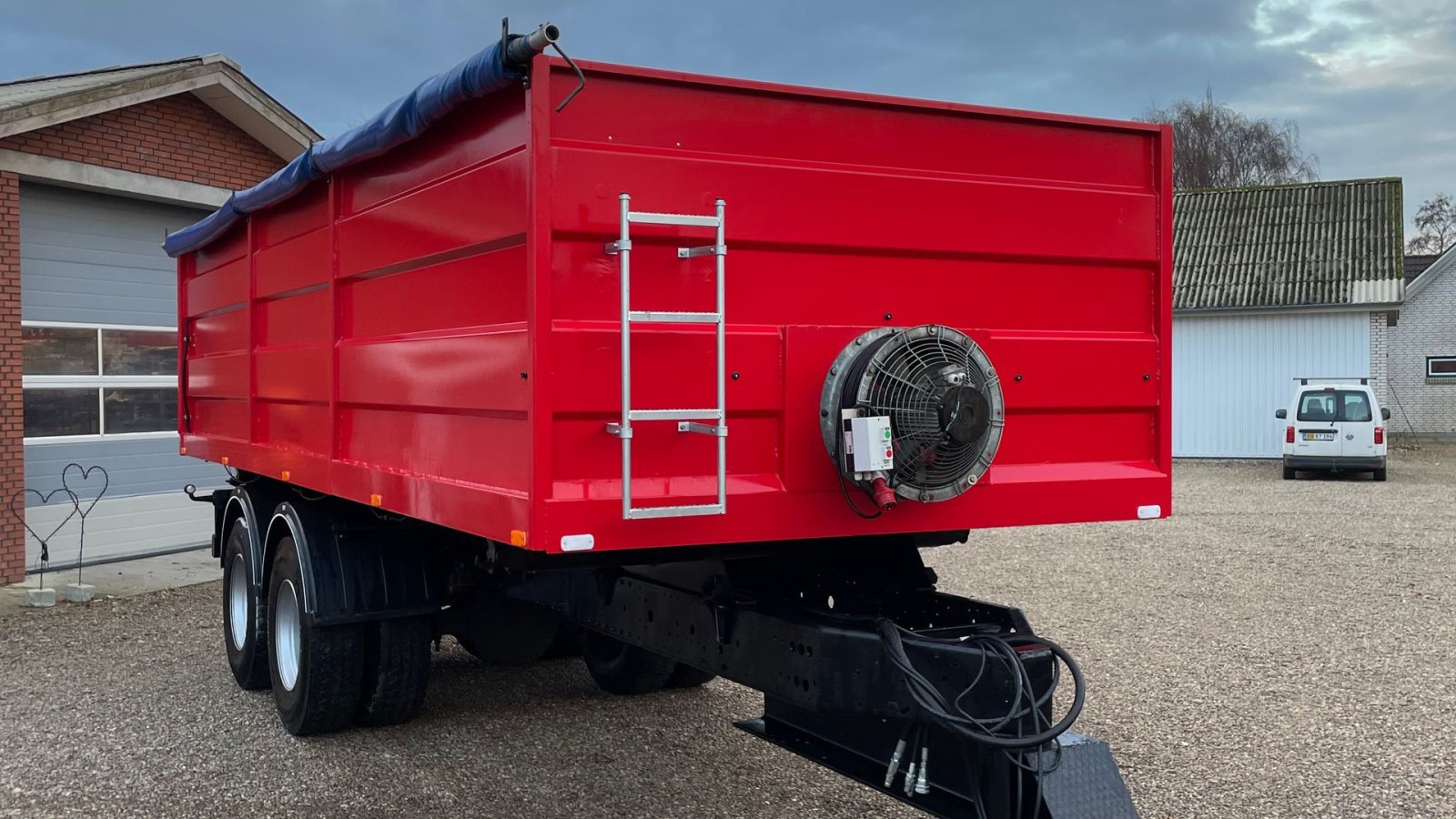 Kipper типа Sonstige lastbiltipvogn Tørreri vogn, Gebrauchtmaschine в Varde (Фотография 1)