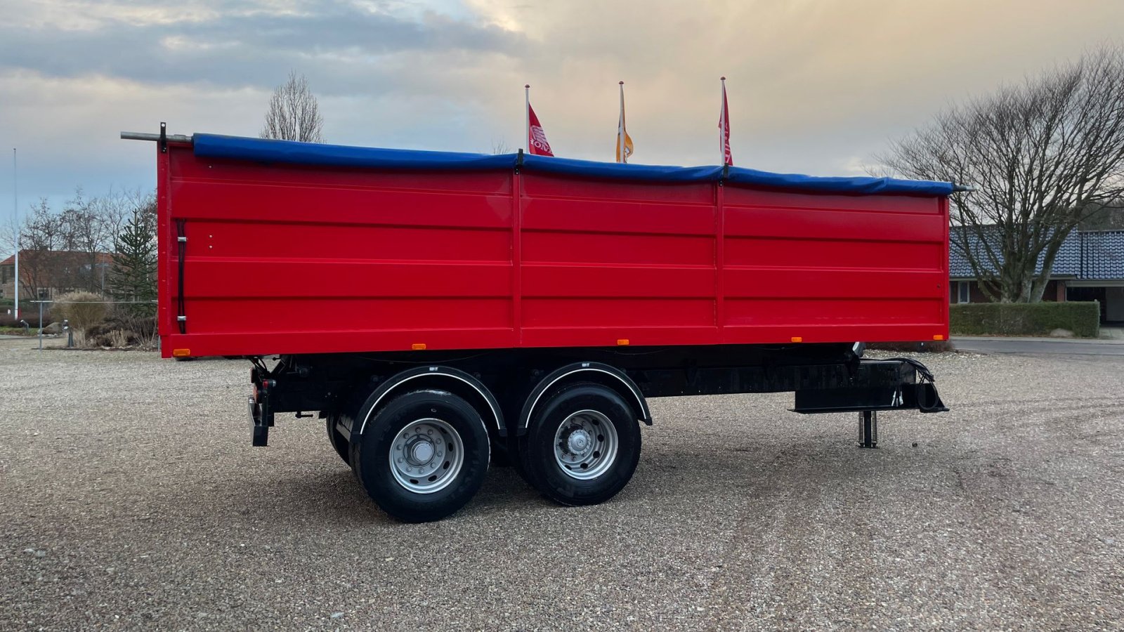 Kipper типа Sonstige lastbiltipvogn Tørreri vogn, Gebrauchtmaschine в Varde (Фотография 2)