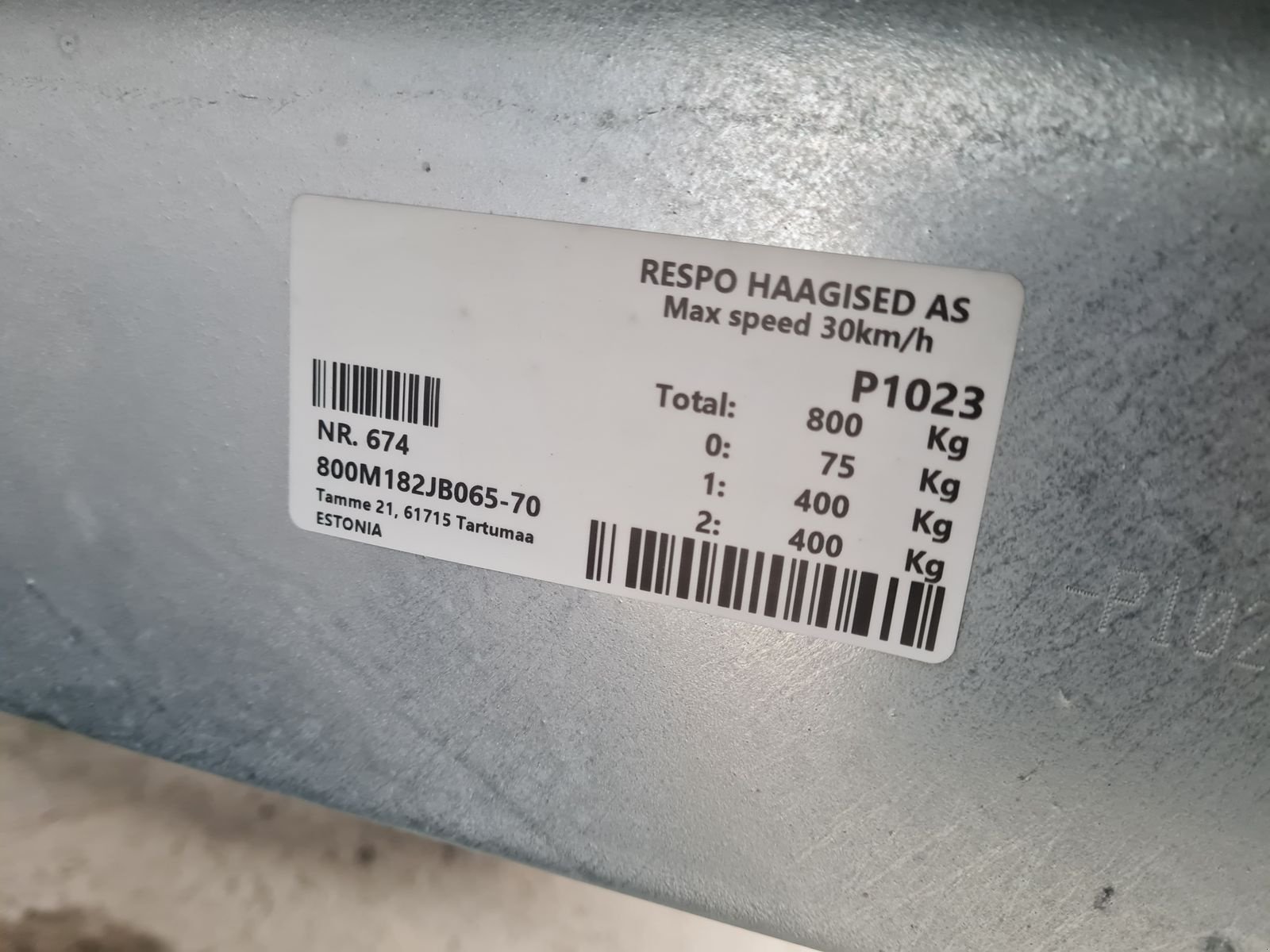 Kipper du type Sonstige Multitrailer ATV SSV, Gebrauchtmaschine en Seyring (Photo 9)