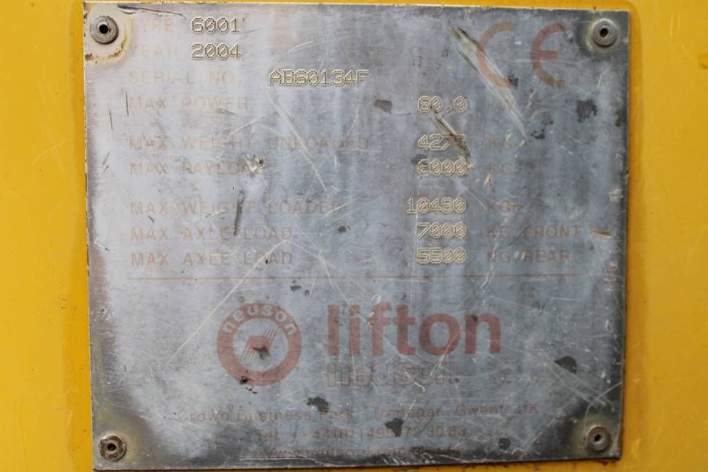 Kipper tip Sonstige Neuson 6001, Gebrauchtmaschine in Rucphen (Poză 7)