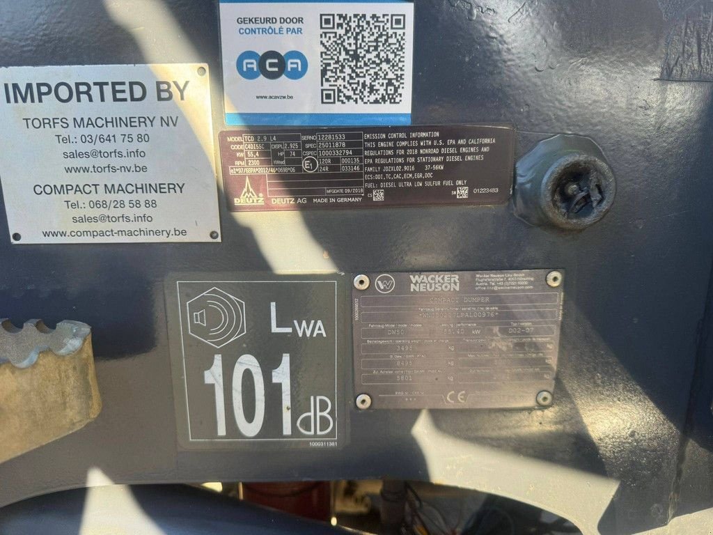 Kipper tipa Sonstige Neuson DW50, Gebrauchtmaschine u Antwerpen (Slika 2)