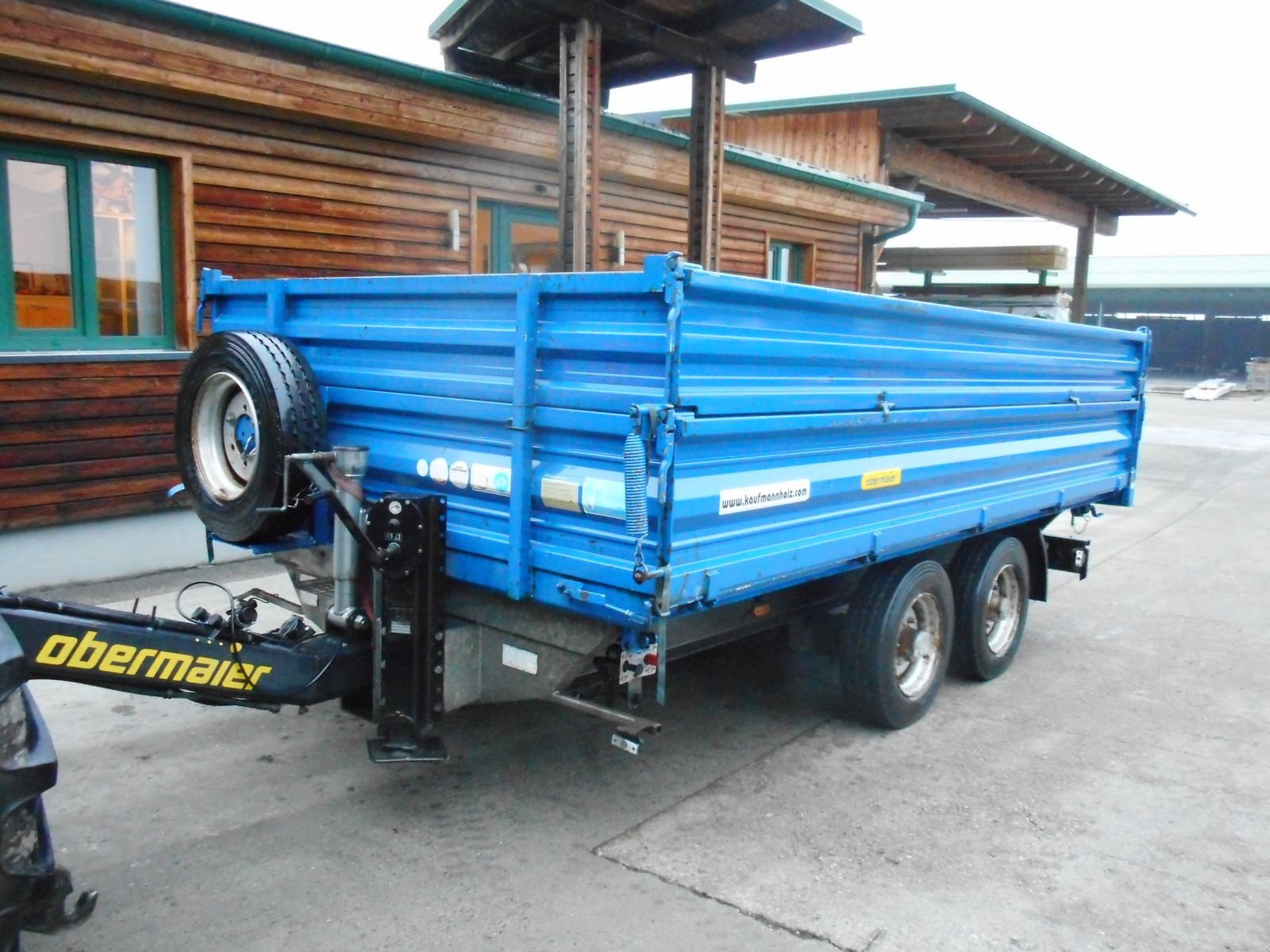 Kipper Türe ait Sonstige OBERMAIER OS2-TD89A Tandem Dreiseitenkipper mit, Gebrauchtmaschine içinde St. Nikolai ob Draßling (resim 2)