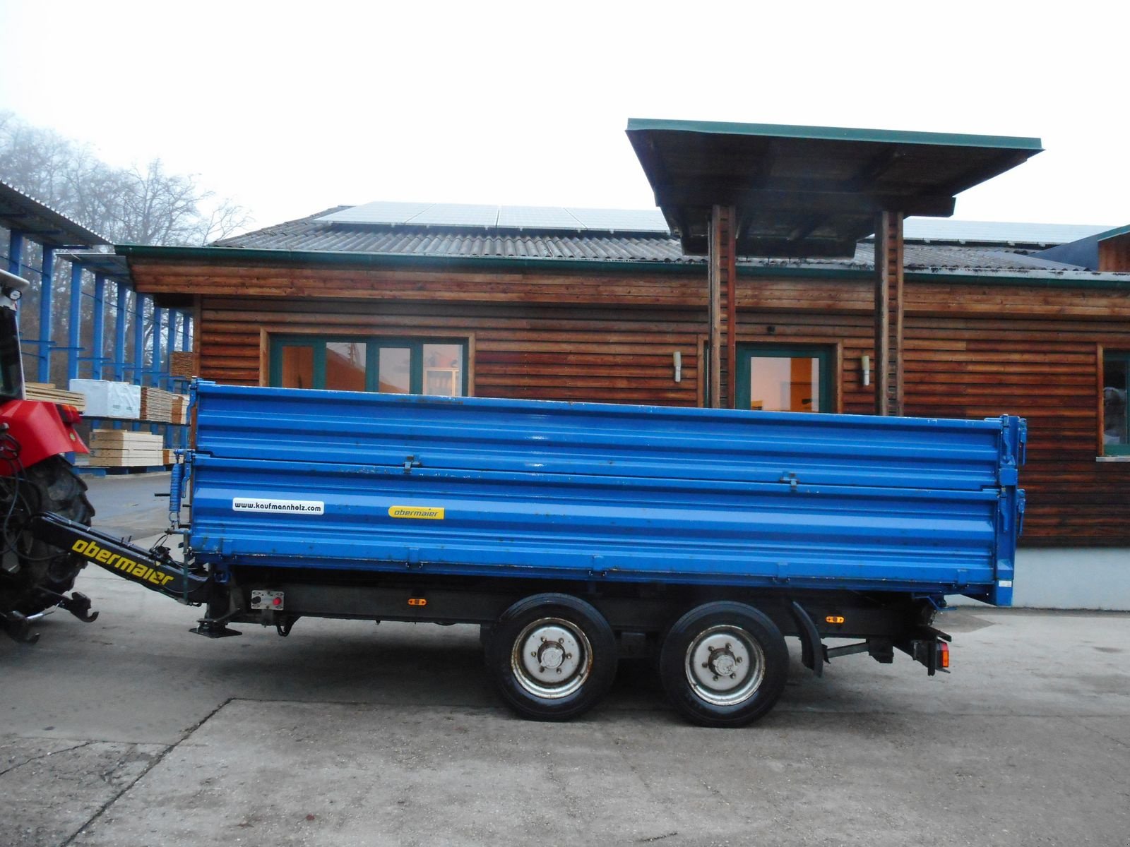 Kipper Türe ait Sonstige OBERMAIER OS2-TD89A Tandem Dreiseitenkipper mit, Gebrauchtmaschine içinde St. Nikolai ob Draßling (resim 1)