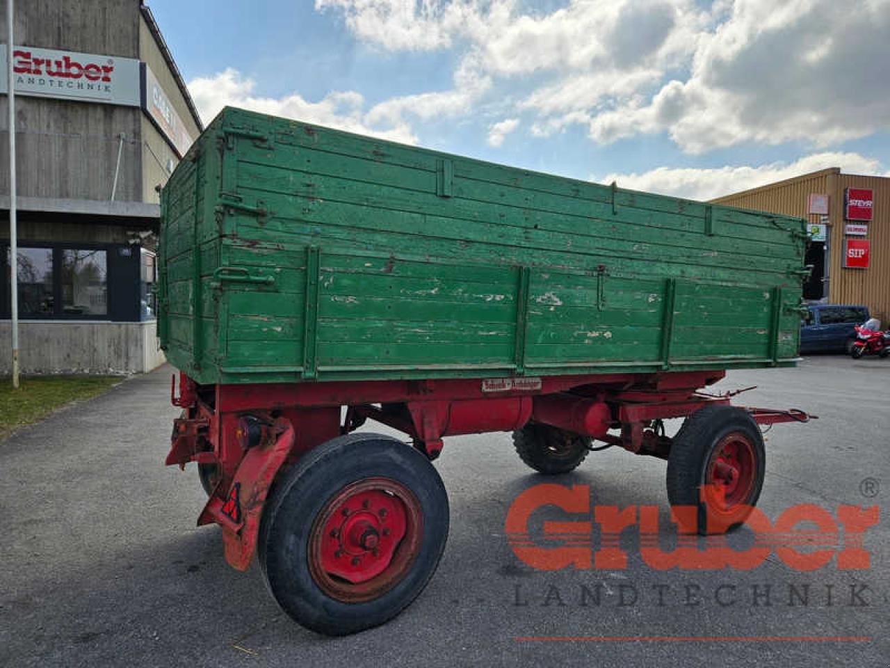 Kipper Türe ait Sonstige Schenk 2-Achs, Gebrauchtmaschine içinde Ampfing (resim 2)