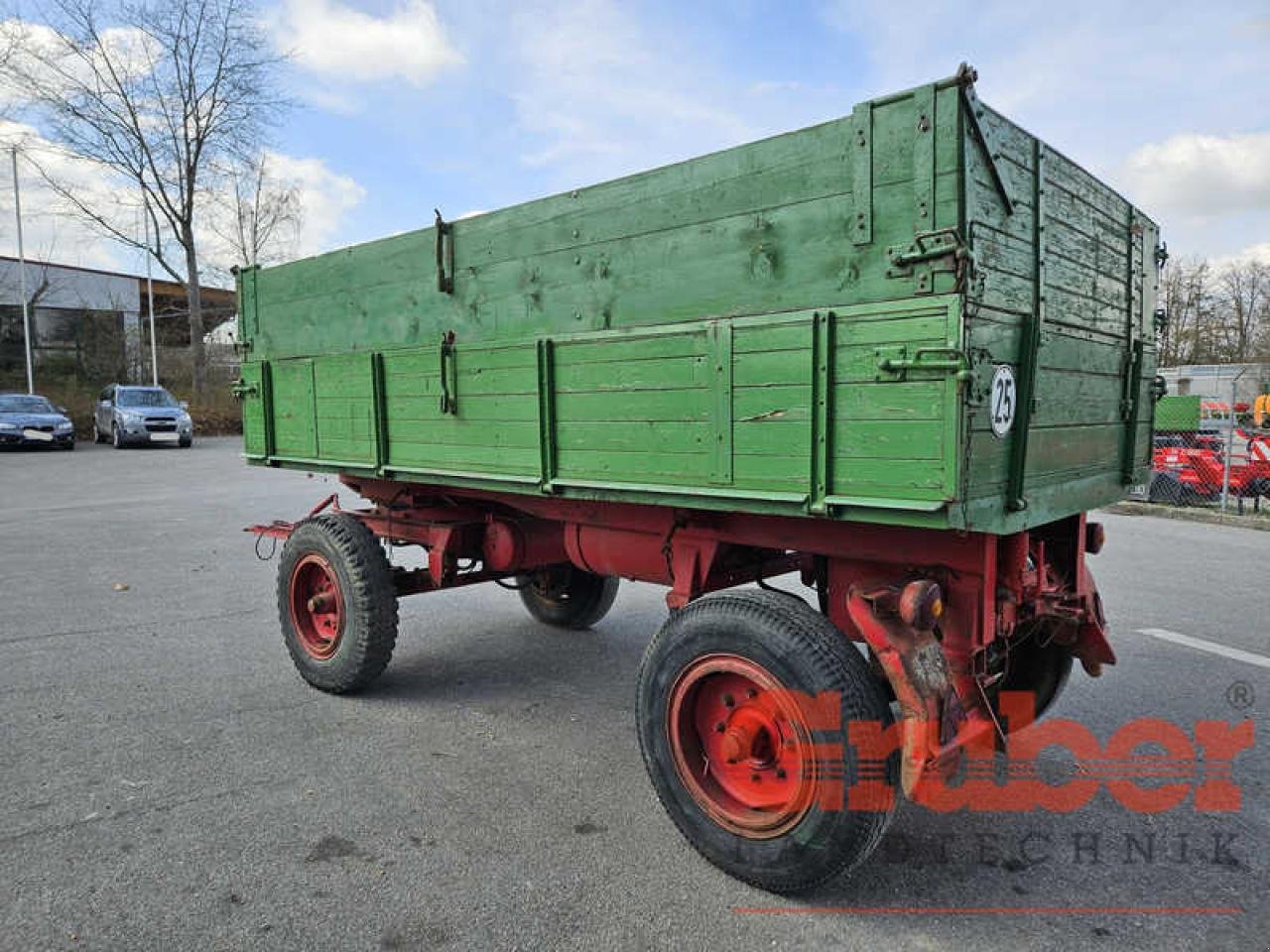 Kipper Türe ait Sonstige Schenk 2-Achs, Gebrauchtmaschine içinde Ampfing (resim 3)