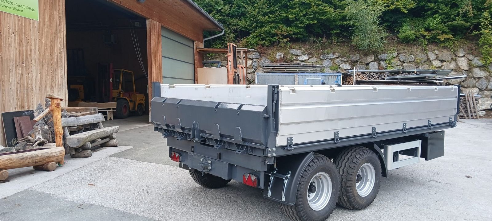 Kipper от тип Sonstige Tandem-Dreiseitenkipper, Gebrauchtmaschine в Burgkirchen (Снимка 3)
