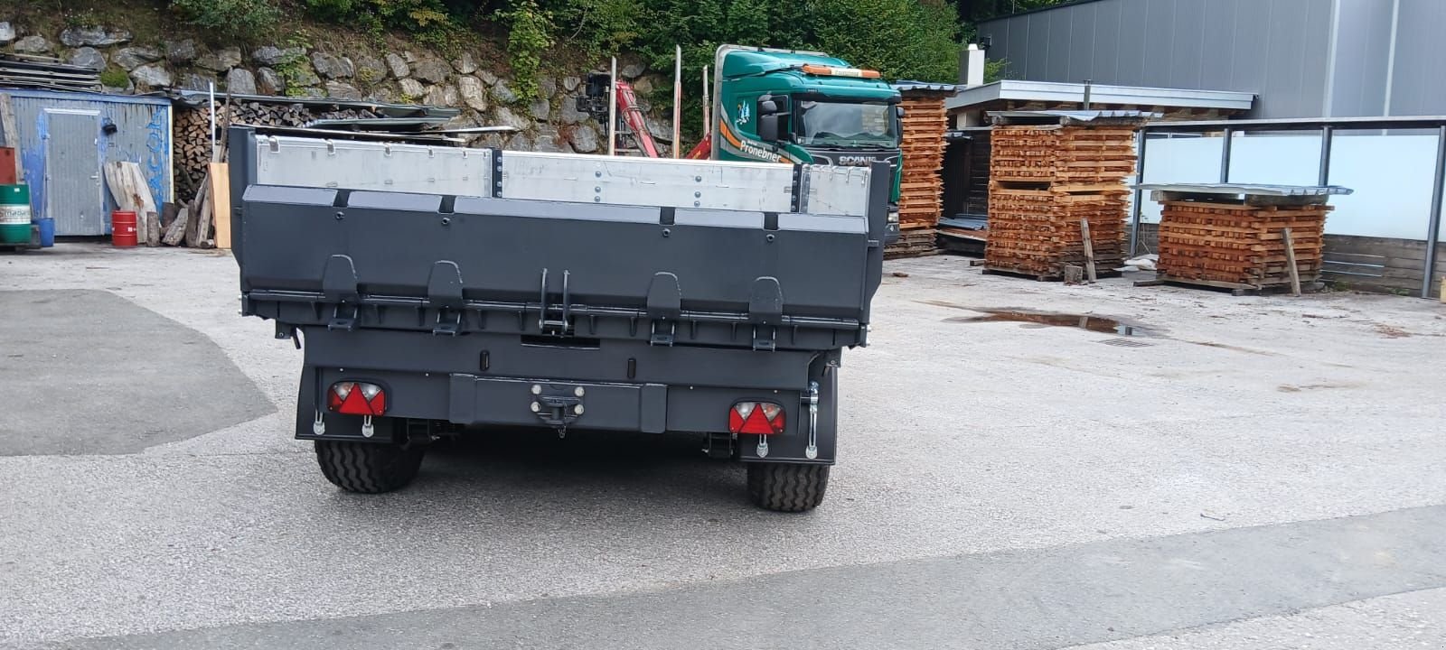 Kipper от тип Sonstige Tandem-Dreiseitenkipper, Gebrauchtmaschine в Burgkirchen (Снимка 6)