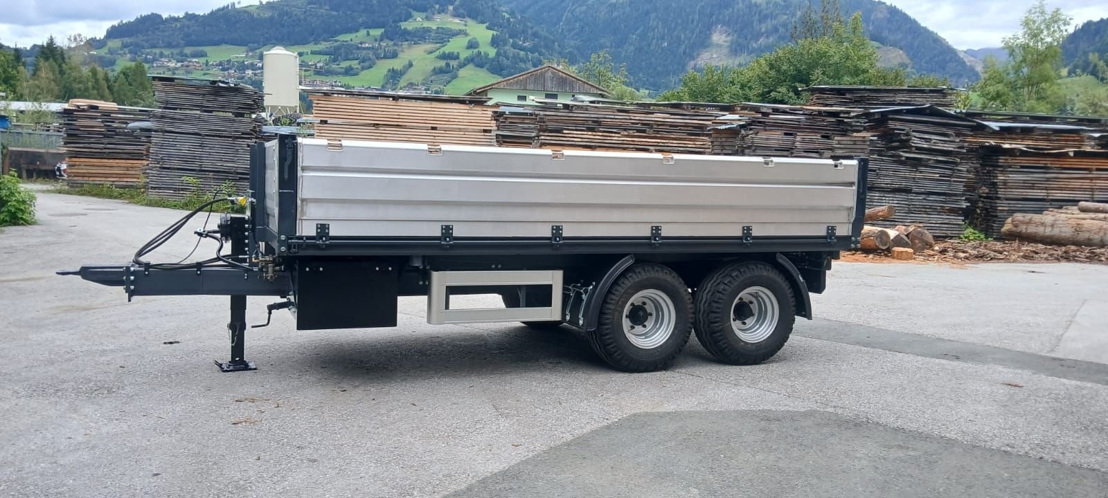 Kipper от тип Sonstige Tandem-Dreiseitenkipper, Gebrauchtmaschine в Burgkirchen (Снимка 8)