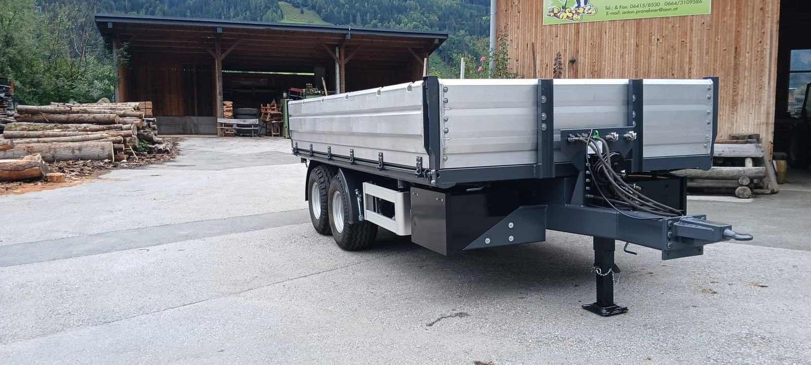 Kipper от тип Sonstige Tandem-Dreiseitenkipper, Gebrauchtmaschine в Burgkirchen (Снимка 2)