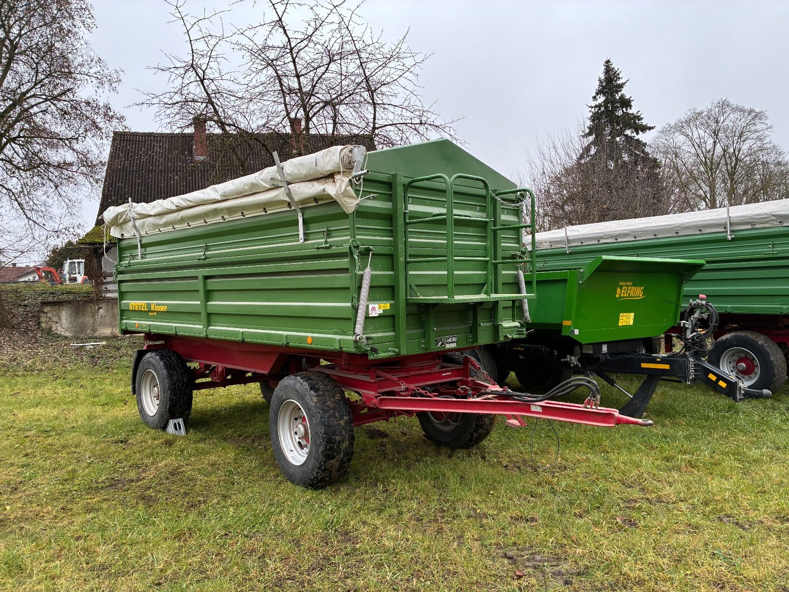 Kipper tip Stetzl DK 18, Gebrauchtmaschine in Rohr (Poză 1)