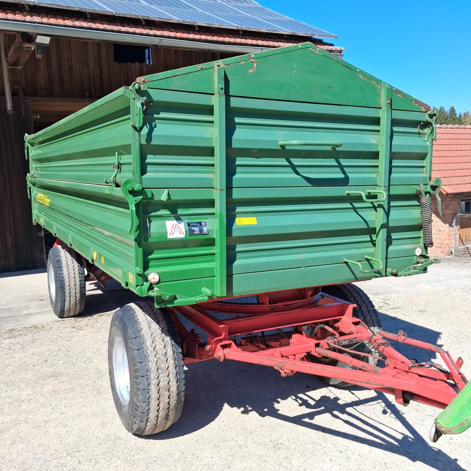 Kipper Türe ait Stetzl DK8, Gebrauchtmaschine içinde Leiblfing (resim 1)