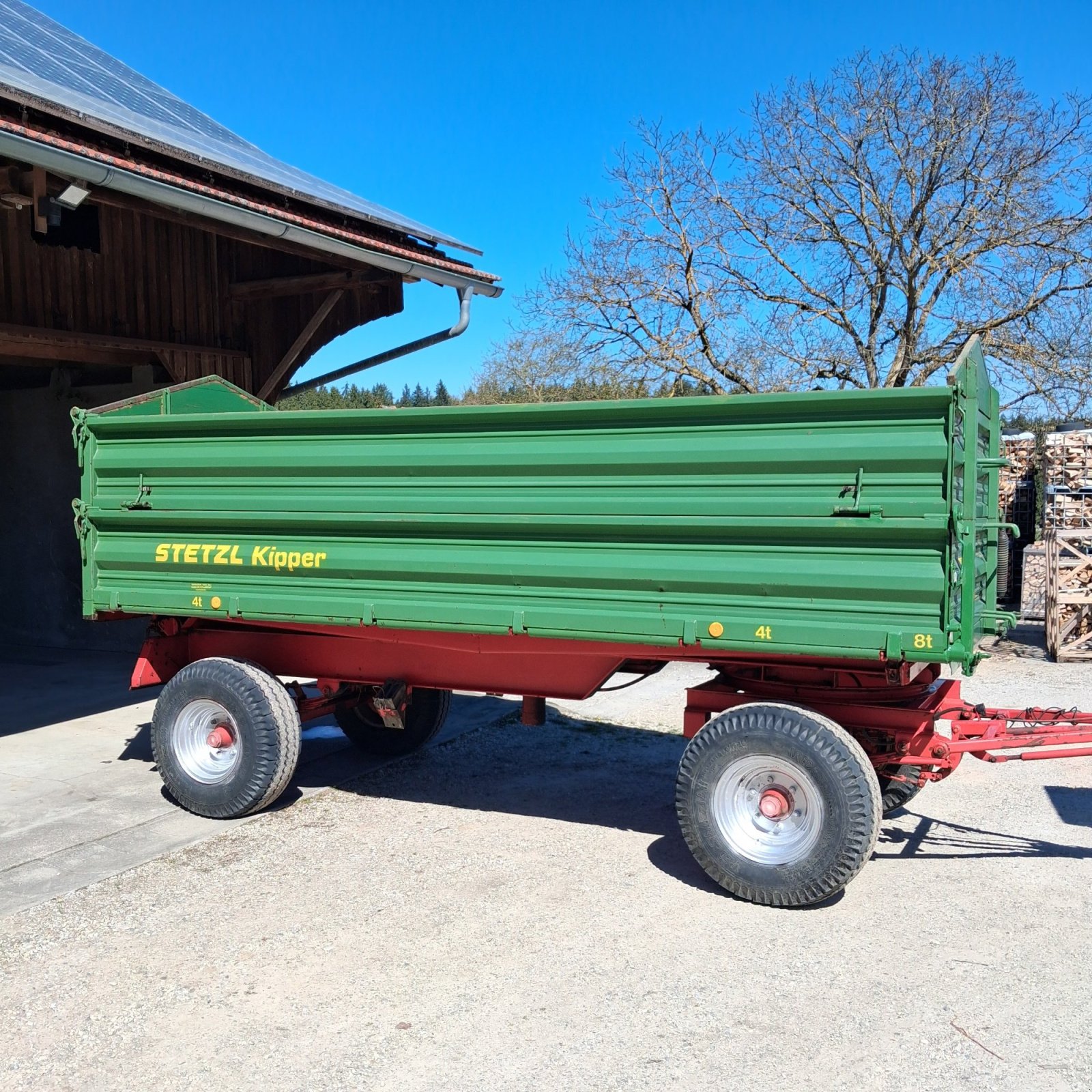 Kipper Türe ait Stetzl DK8, Gebrauchtmaschine içinde Leiblfing (resim 2)
