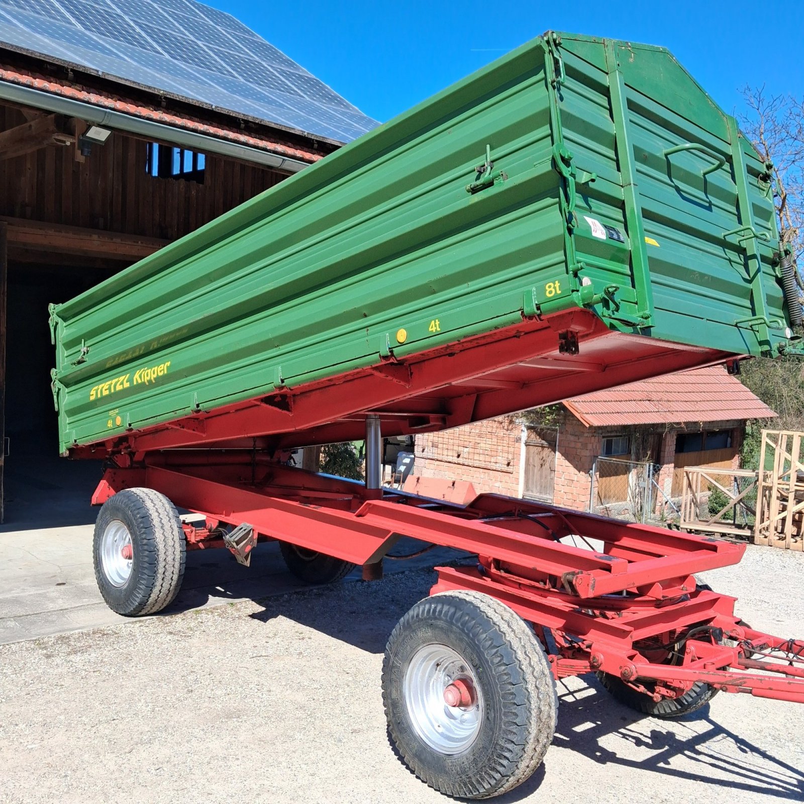 Kipper Türe ait Stetzl DK8, Gebrauchtmaschine içinde Leiblfing (resim 3)