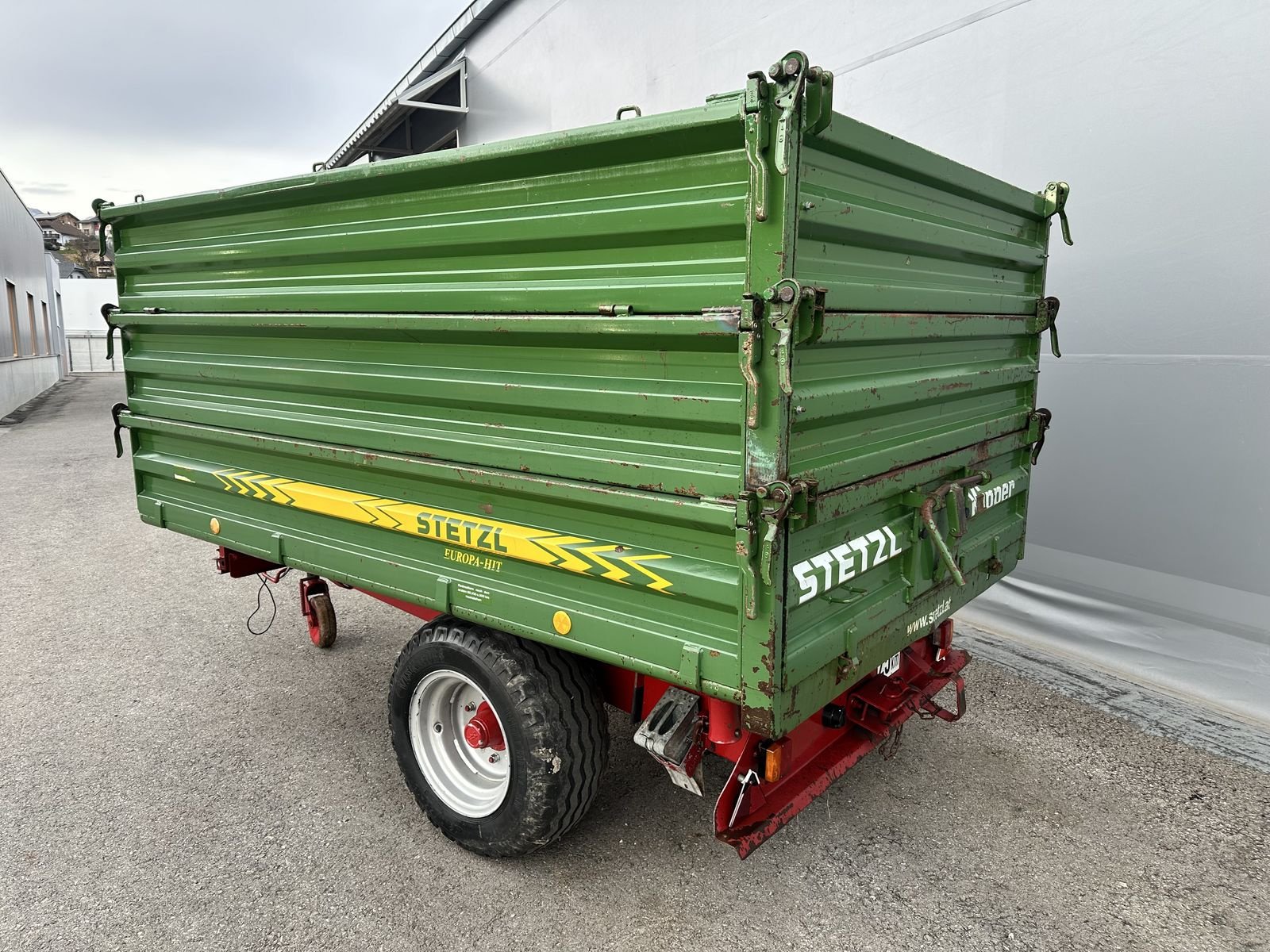 Kipper typu Stetzl Dreiseitenkipper 5to 3x1,8m, gebraucht, Gebrauchtmaschine v Tamsweg (Obrázek 3)