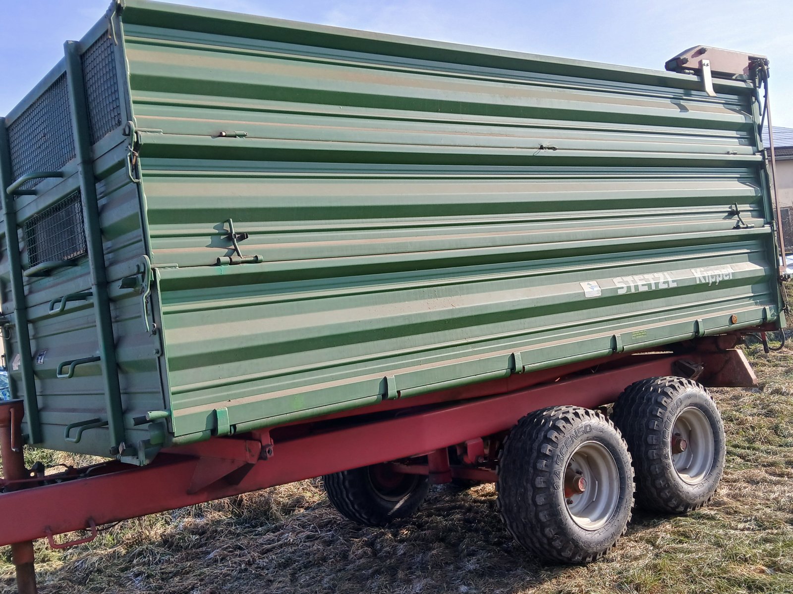 Kipper du type Stetzl TK 8, Gebrauchtmaschine en Scheinfeld (Photo 1)